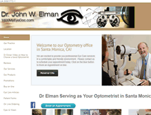 Tablet Screenshot of drelman.com